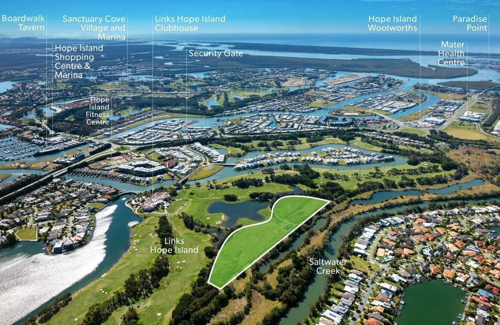 [Land for Sale] The Gallery Estate, Hope Island OpenLot